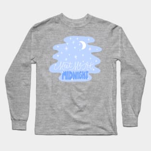 Meet Me At Midnight Swiftie Lavender Haze Long Sleeve T-Shirt